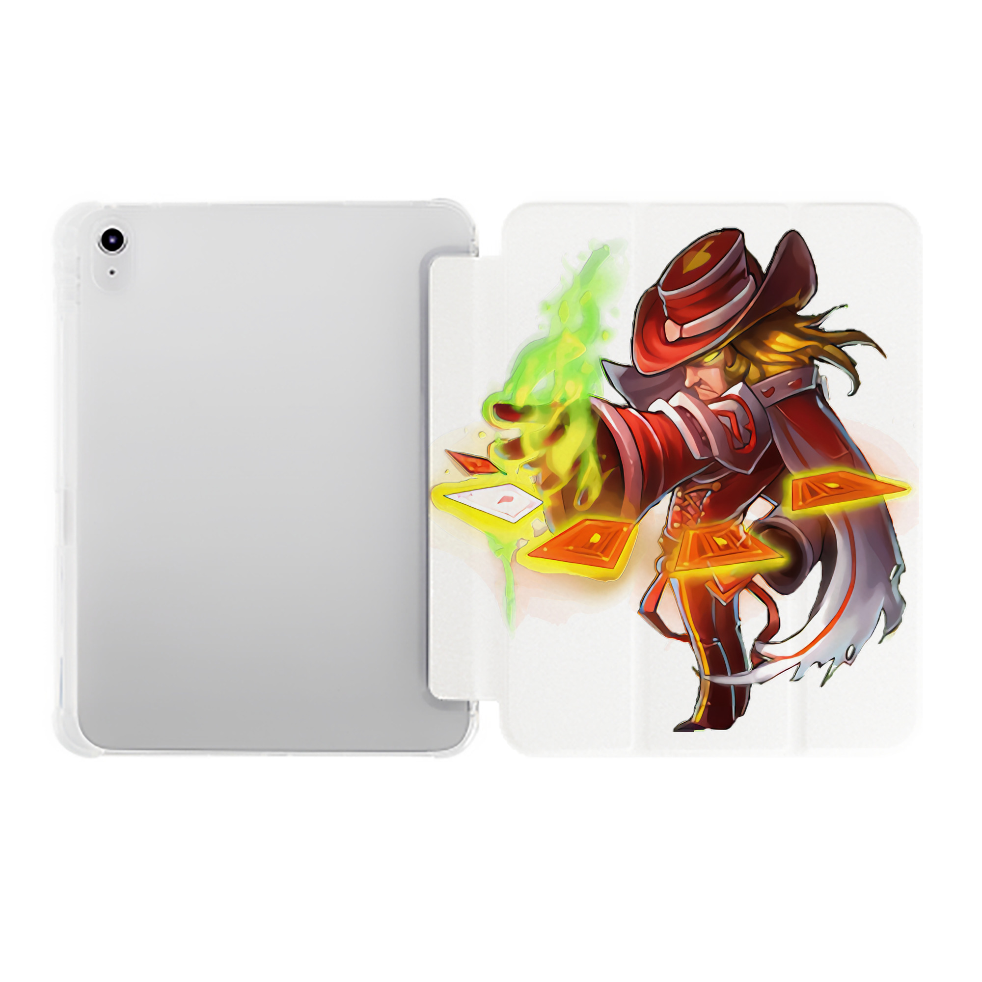 （画像用） リーグ・オブ・レジェンド League of Legends LOL IPad ケース ペン収納付き 三つ折りスタンド PUレザー×シリコン 対応機種9.5/10.5/10.9インチ